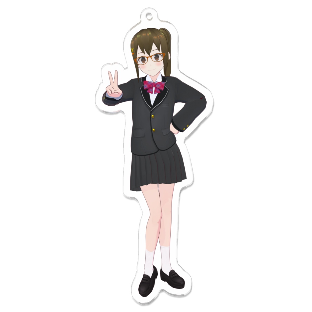 制服こばちゃんアクキー