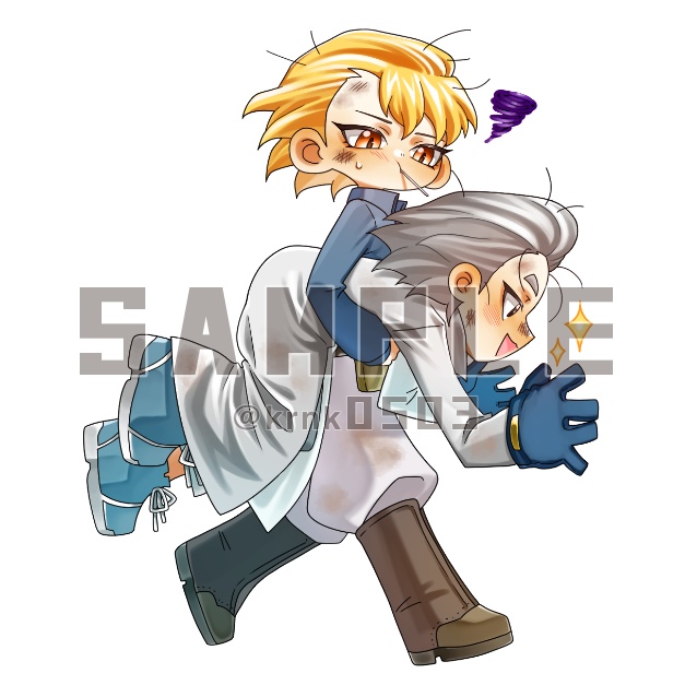 【50mmアクリルスタンド】ちびゼノ＆ちびスタンリー