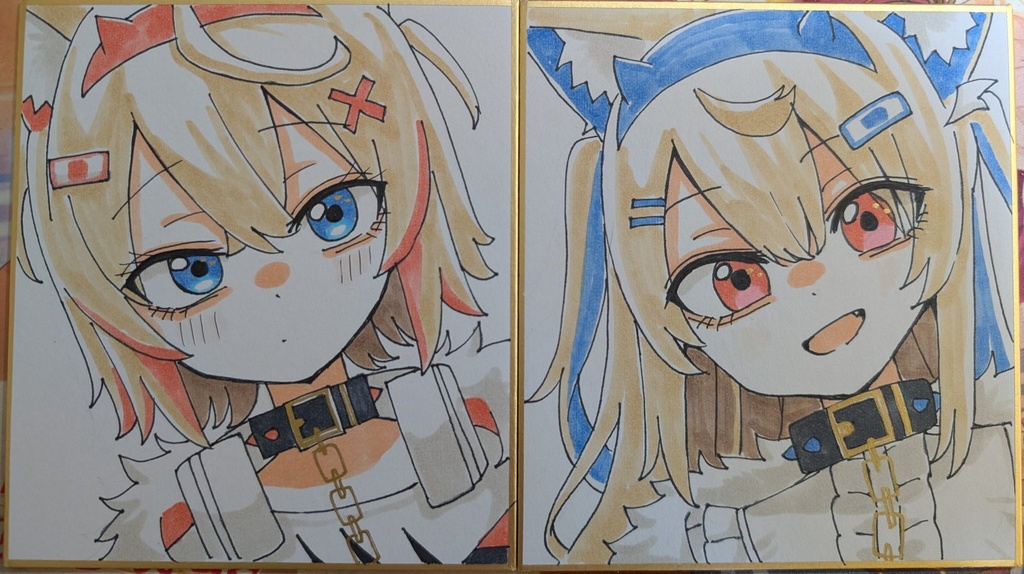 手描き色紙(リクエスト)