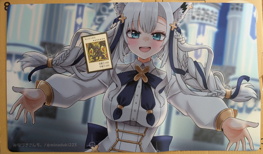 プレイマット　白上フブキ
