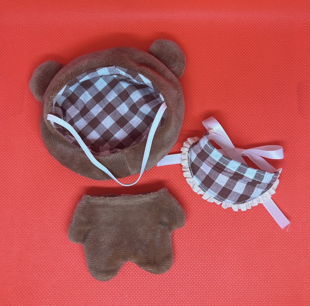 ドンちゃん用　きぐるみ&スタイ