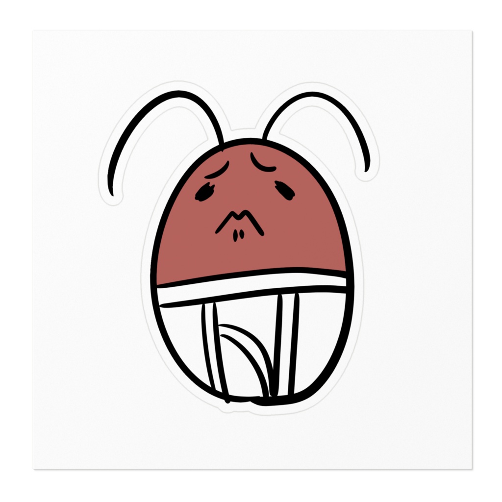 ごきぶりーふステッカー