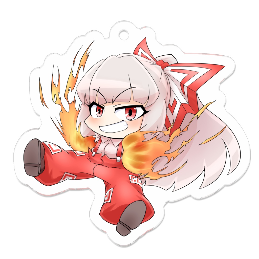 [藤原妹紅]レンのアクリルキーホルダー
