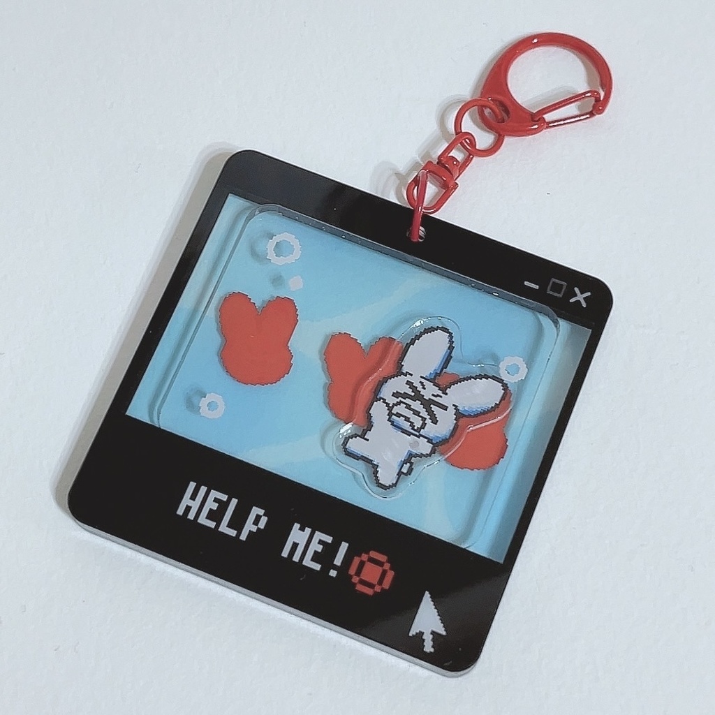 ダイブレうさぎシャカシャカアクキー