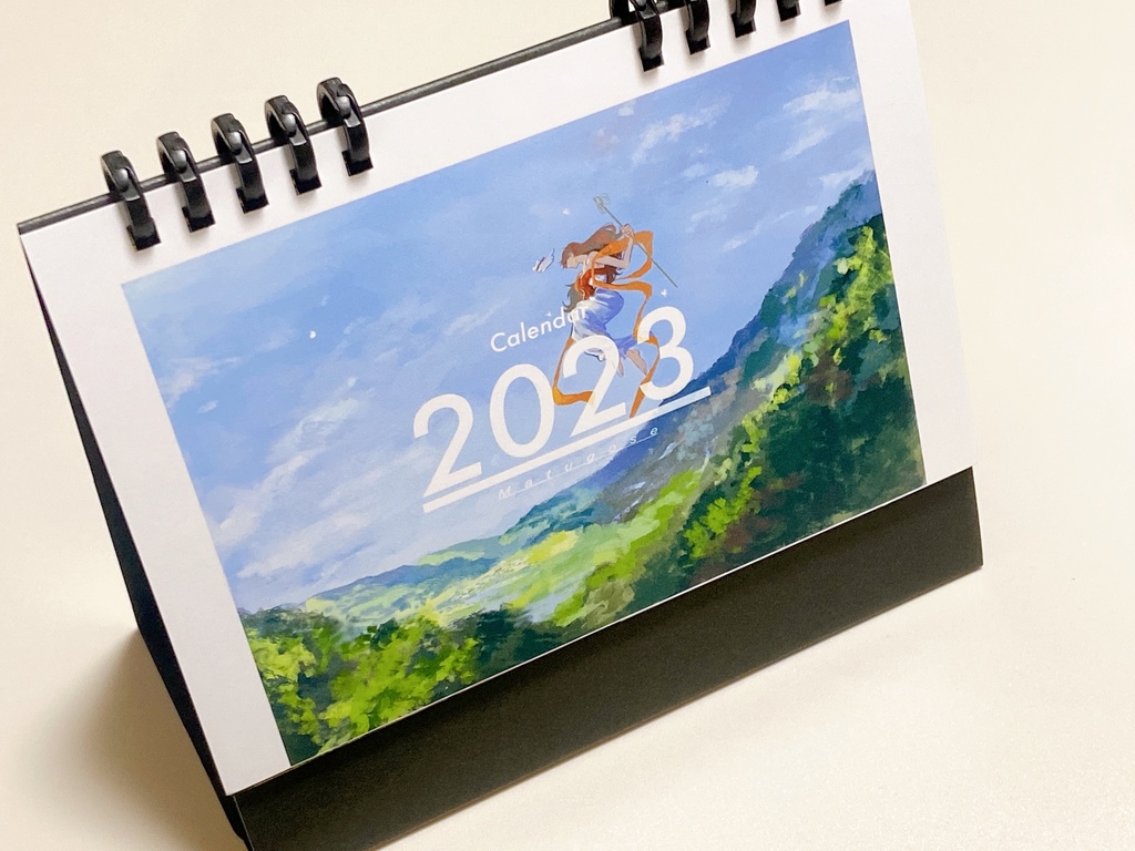 10月始まり(2022〜2023) 組立て式卓上カレンダー
