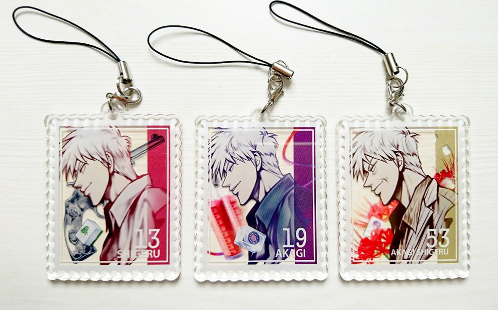 アカギ三世代 アクリルキーホルダー