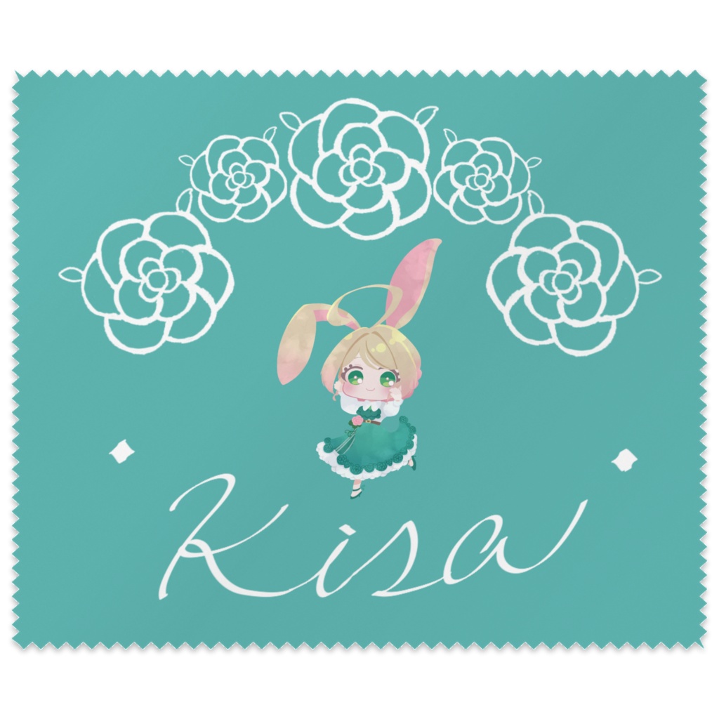 メガネや画面ふき(ふたうさぎの青春)