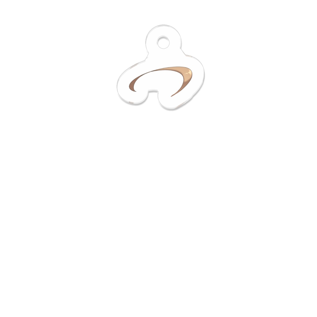 とても小さいアホ毛アクキー