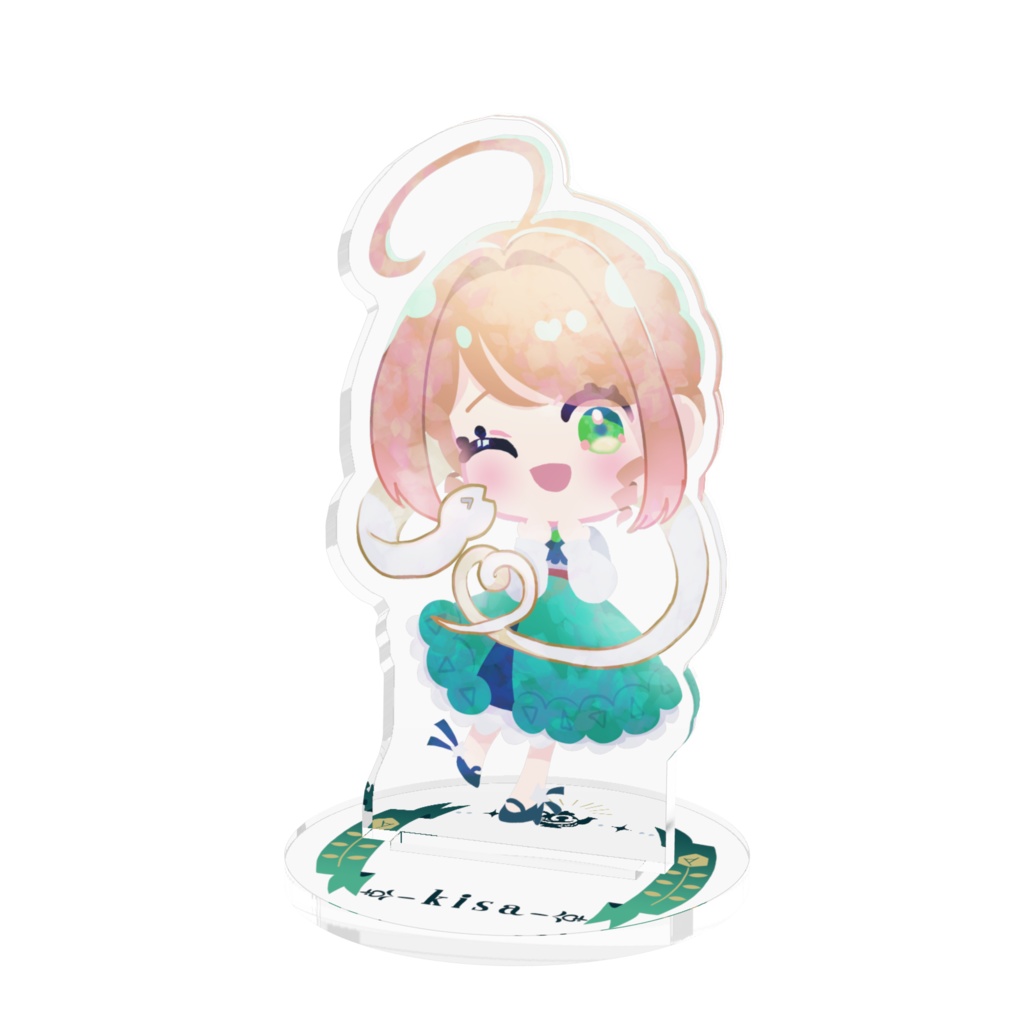 白蛇と季沙アクスタ(キラキラ・通常)