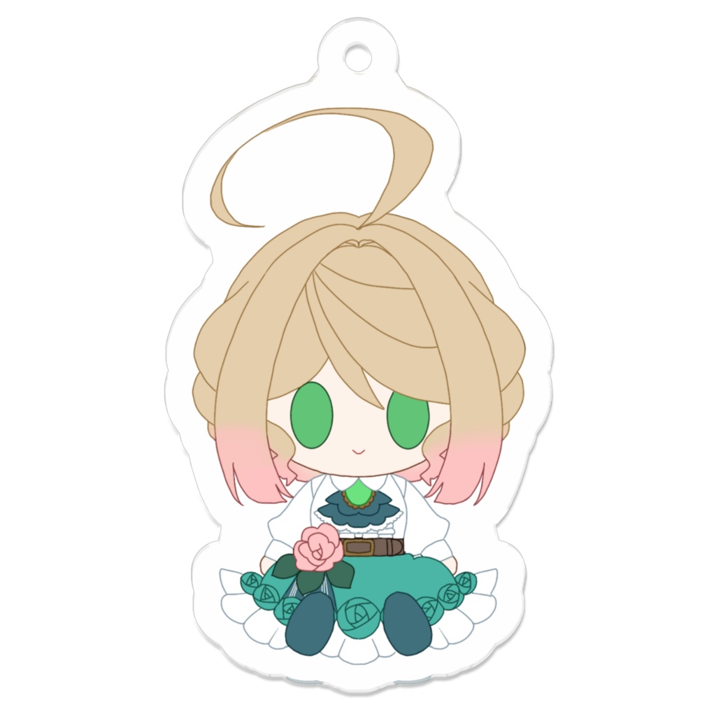 離席人形ちゃんアクキー