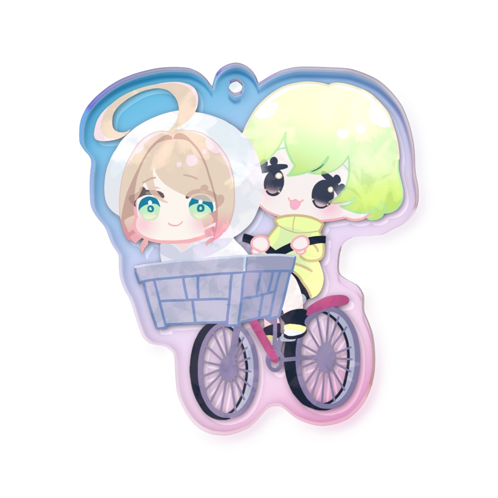 きさぽてシネマ/オーロラアクキー(E.T.)50 × 50mm