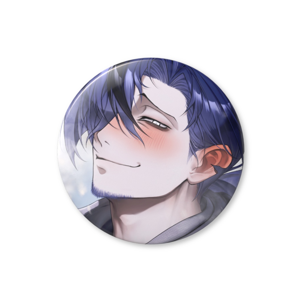 冬服羽見の缶バッジ