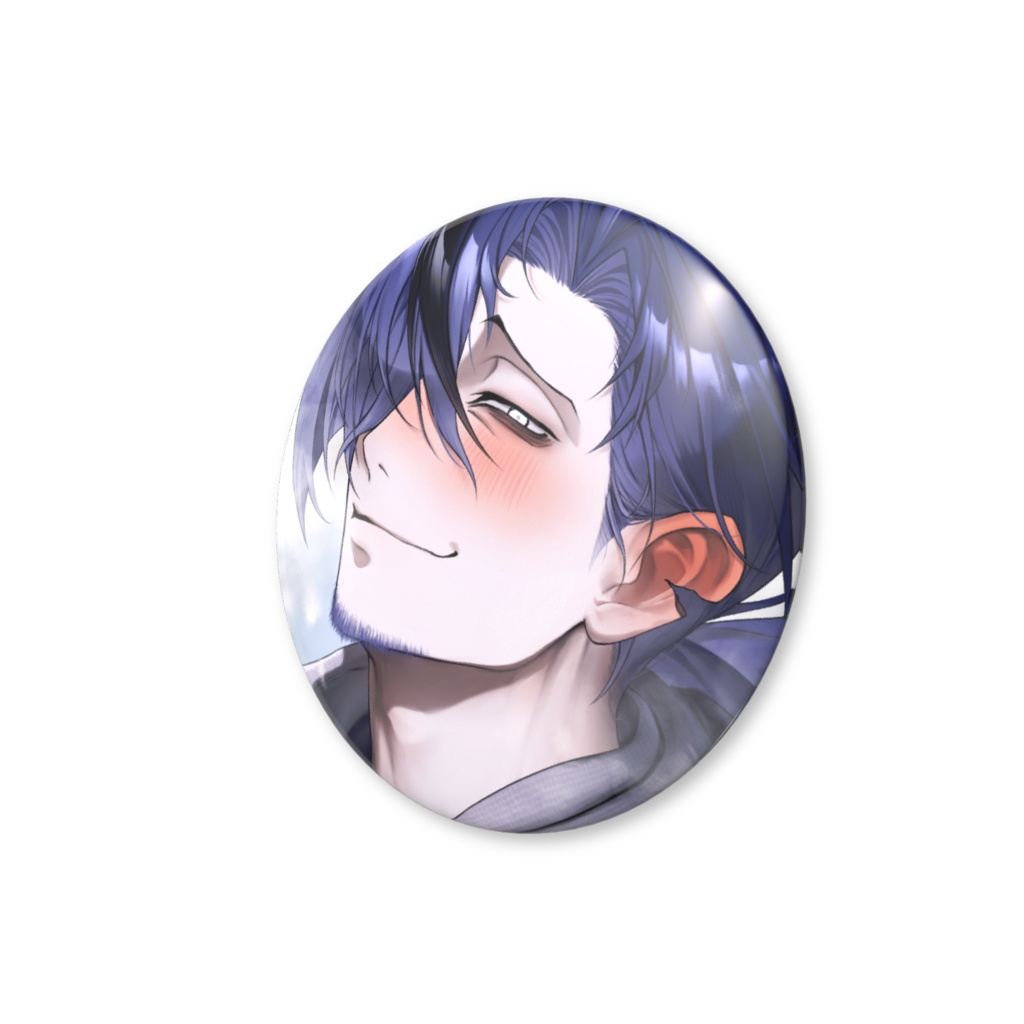 冬服羽見の缶バッジ