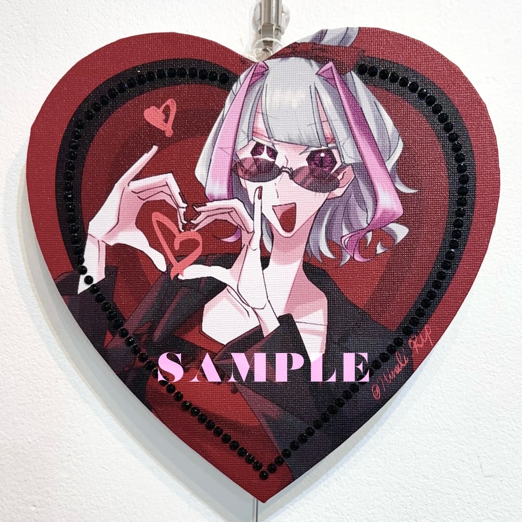 【OC】ダイナミック♡ハートキャンバス