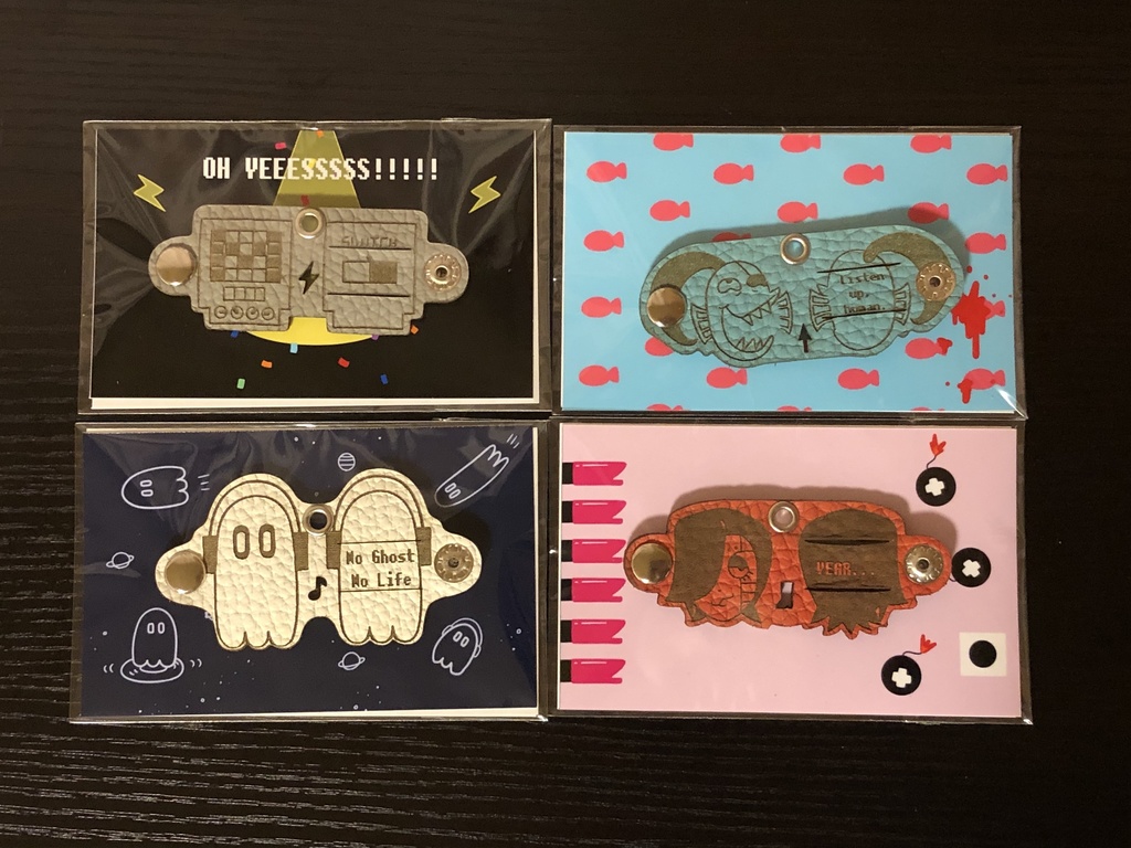 イヤホンコードクリップ