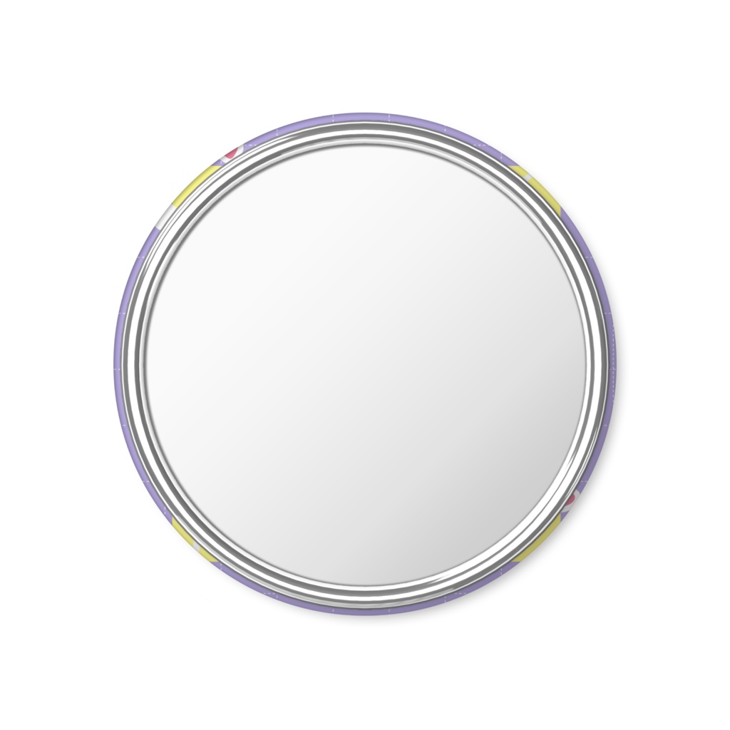 蒼羽ミズノの周年記念グッズ(1周年記念ver.)缶ミラー