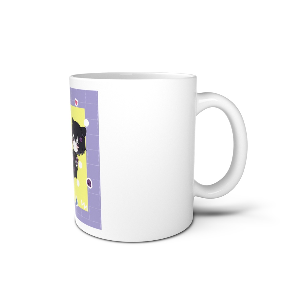 蒼羽ミズノの周年記念グッズ(1周年記念ver.)マグカップ