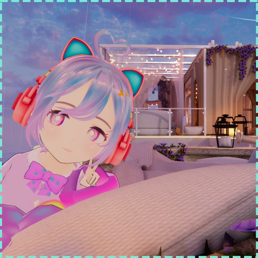 オリジナル3Dモデル|ゆめかわ「Melu(める)」