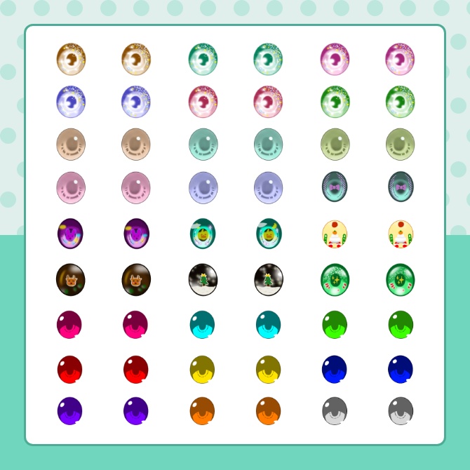 【27種+secret1種】瞳テクスチャ|VRoid