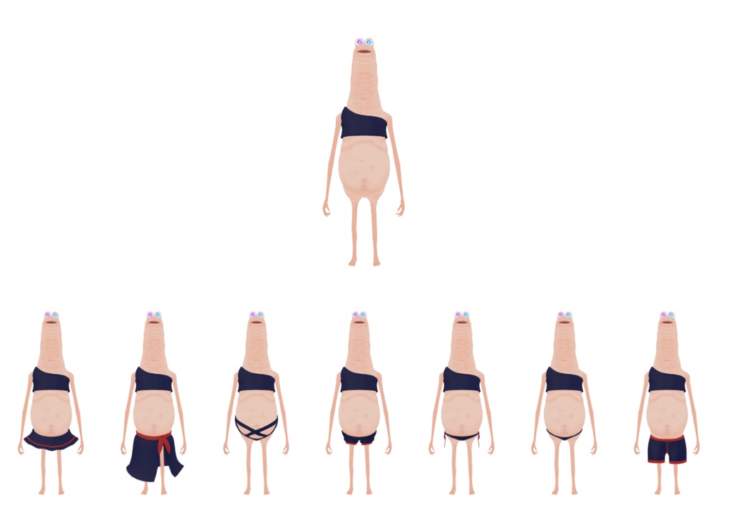 wormie専用|水着(ビキニ、海パン)12モデル入り! #Liss_mall