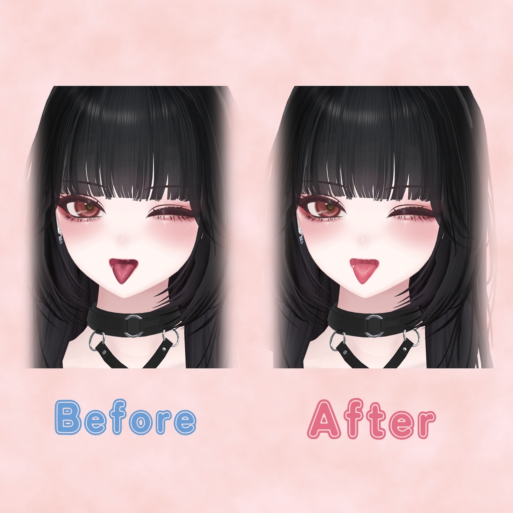 しゅあん専用 ぷるつや舌+口内テクスチャ