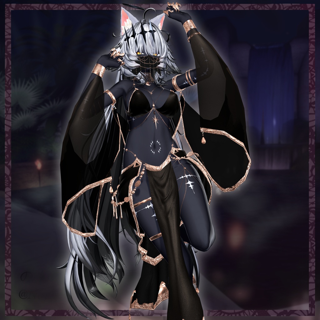 VRChat想定 Avatar衣装【The Bathing of Bastet】✨F&Rキャンペーン開催中✨