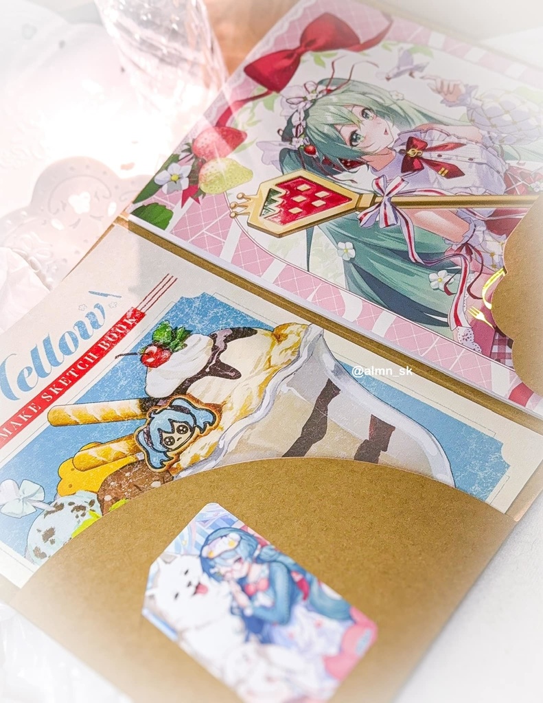 『Mellow』5点入りセット 初音ミク 非公式イラスト集