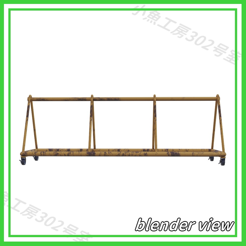 【近所3Dシリーズ】車止め2(bollard 2)