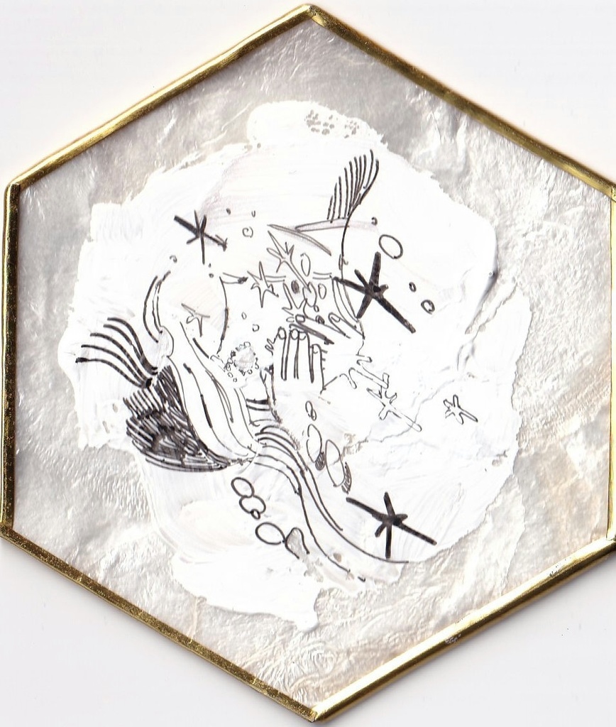 月面少女ドローイング