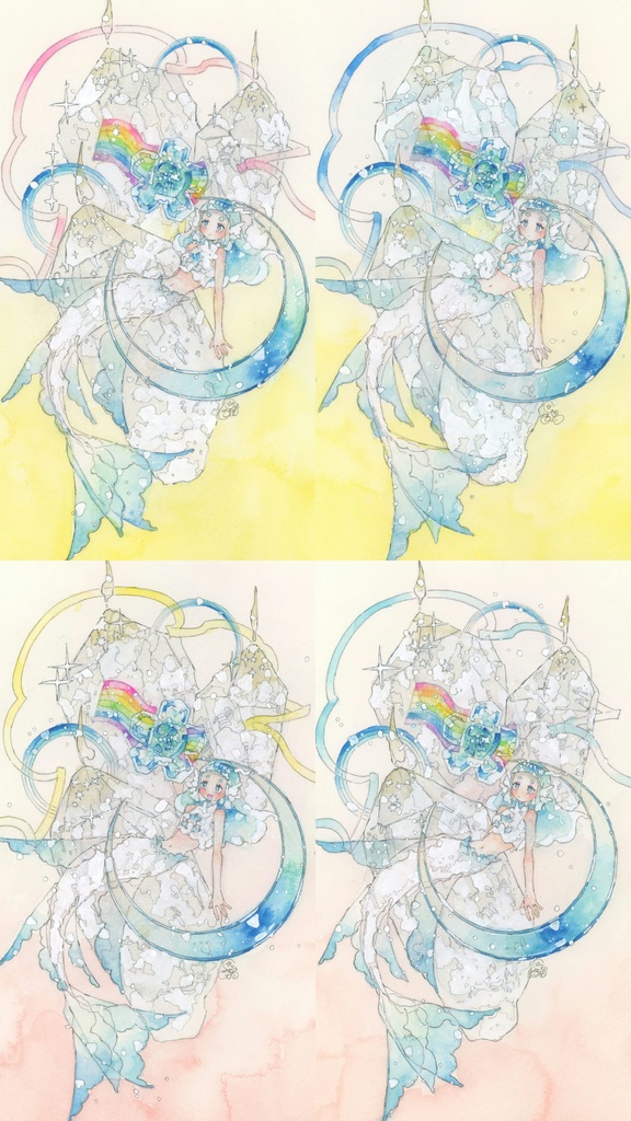 原画作品『candle quartz：2024』