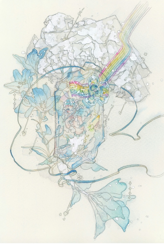 原画『kiss me tell me malty star』
