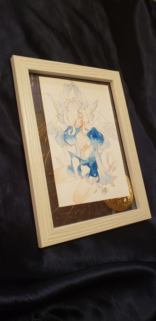 額入り原画『メイドさん』A