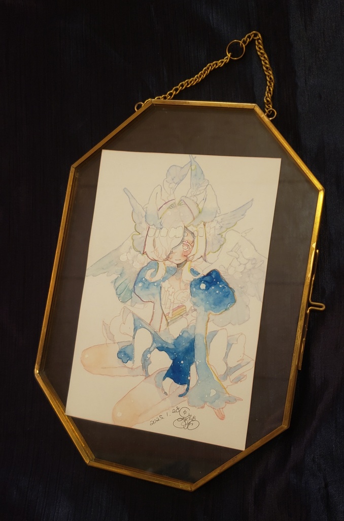 額入り原画作品『メイドさん』B