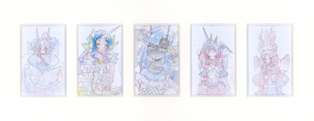 原画『パーティー 1 』額入り
