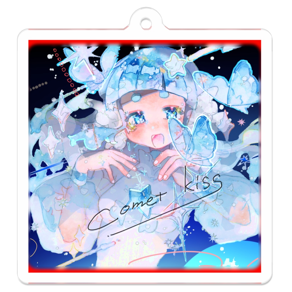 アクリルキーホルダー『Lala Comet kiss』