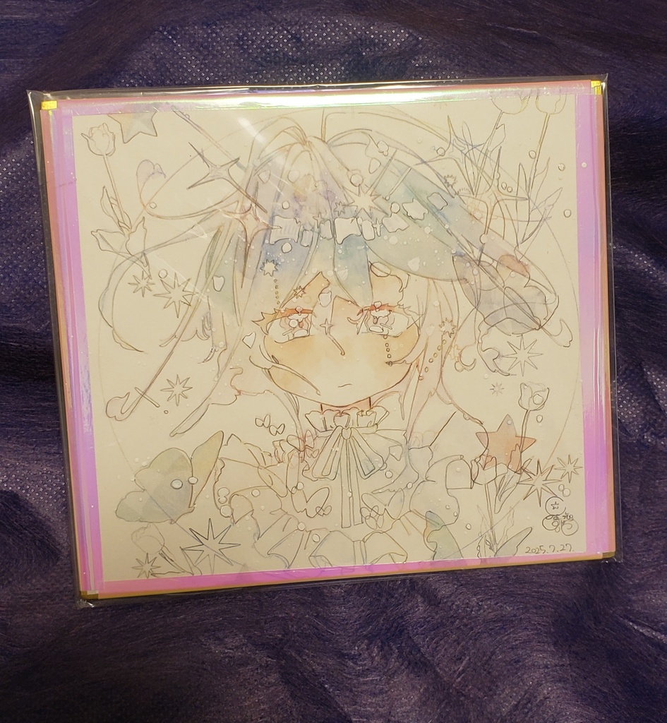 色紙原画『恋乙女』シリーズ