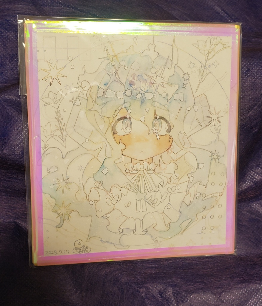 色紙原画『恋乙女』シリーズ