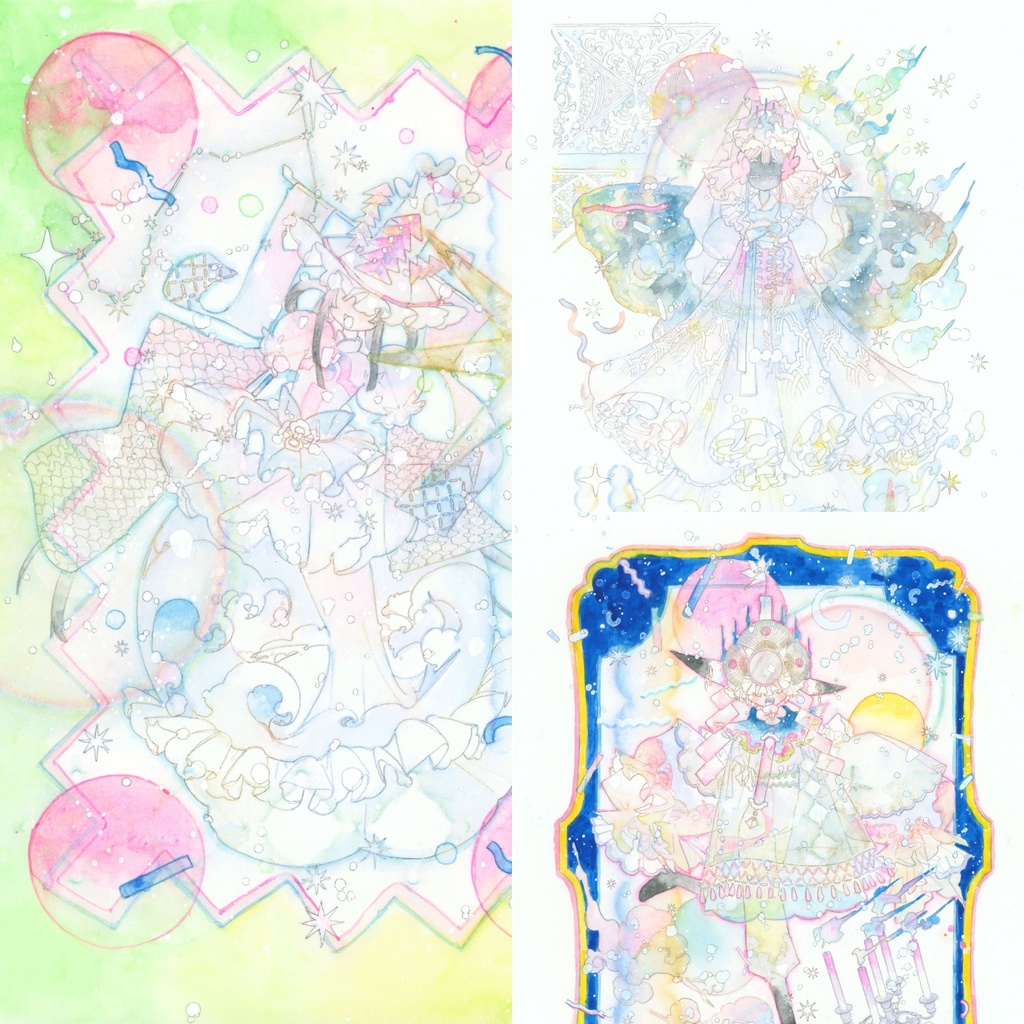 フレームレス原画【Anima】シリーズ