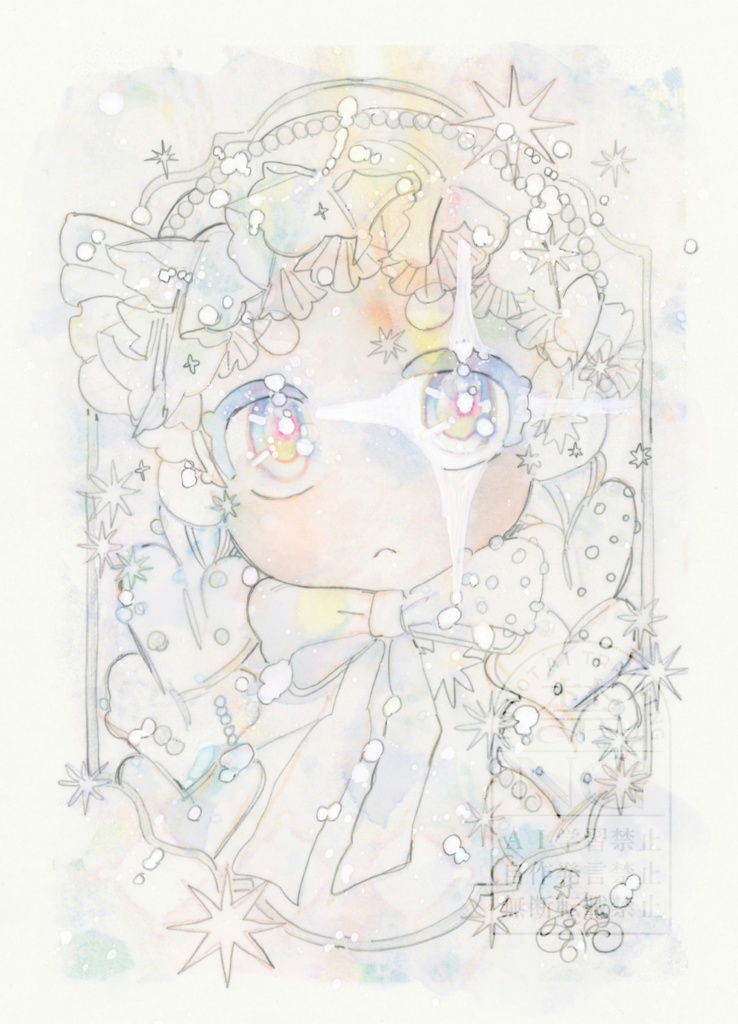 ドローイング『民族文化人』