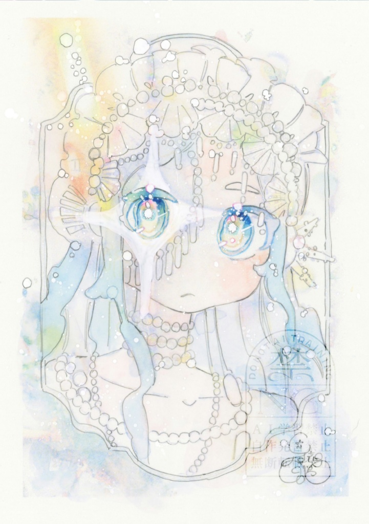 ドローイング『民族文化人』