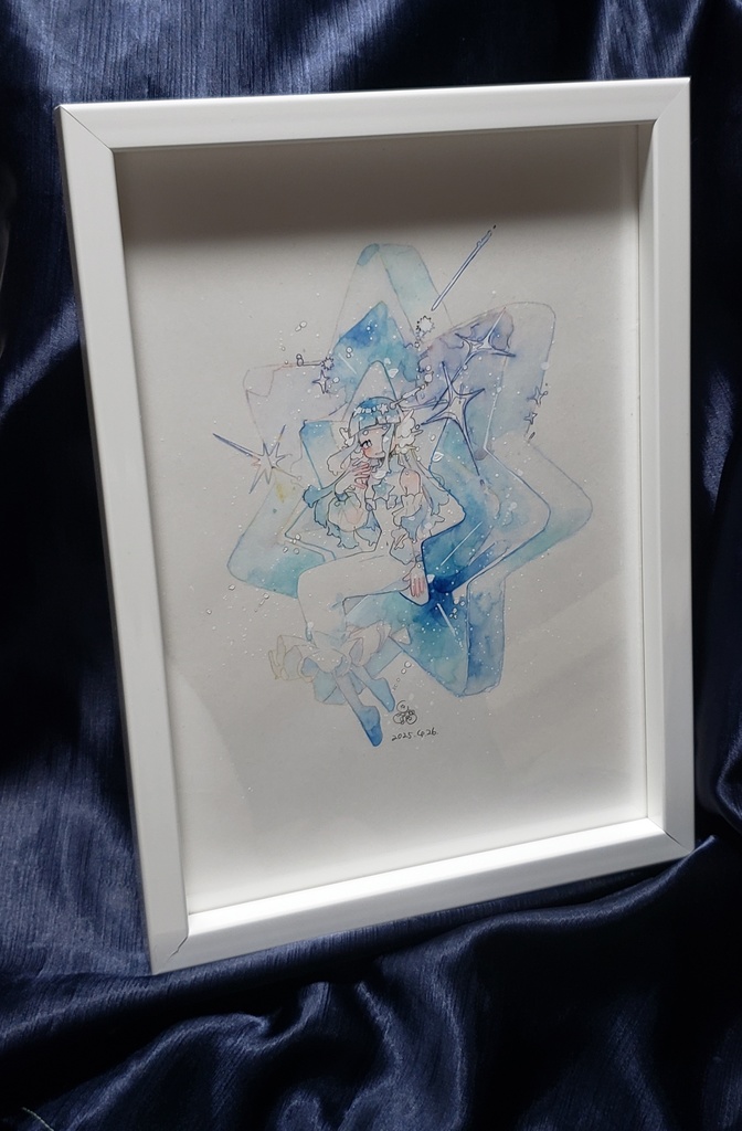 額つき原画『夢の入り口』