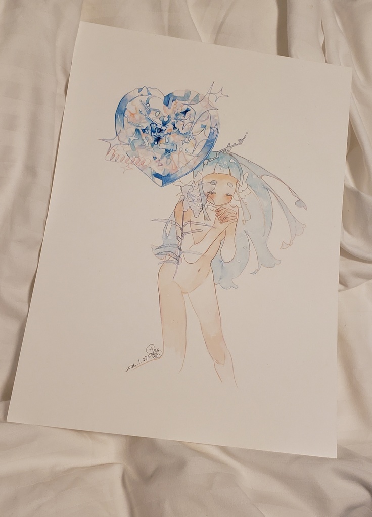 『解体心象シリーズ』フレームレス原画