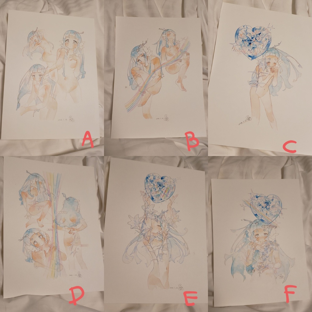 『解体心象シリーズ』フレームレス原画