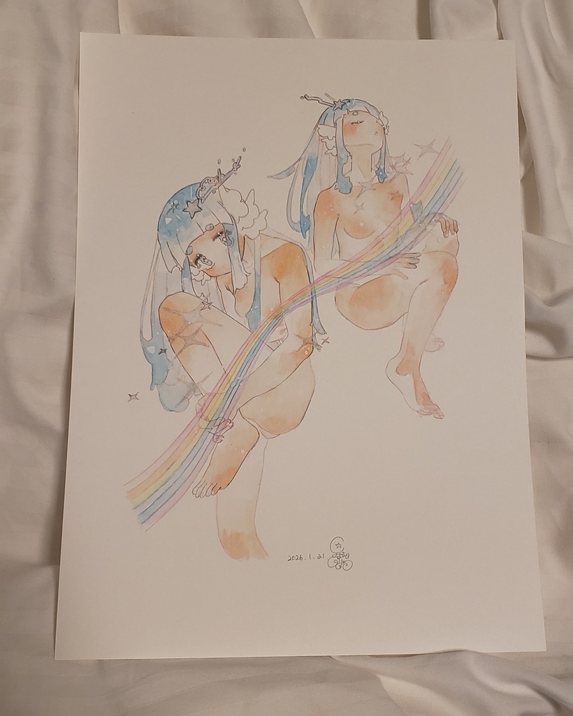 『解体心象シリーズ』フレームレス原画