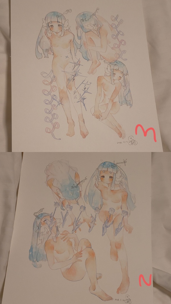 『解体心象シリーズ』フレームレス原画