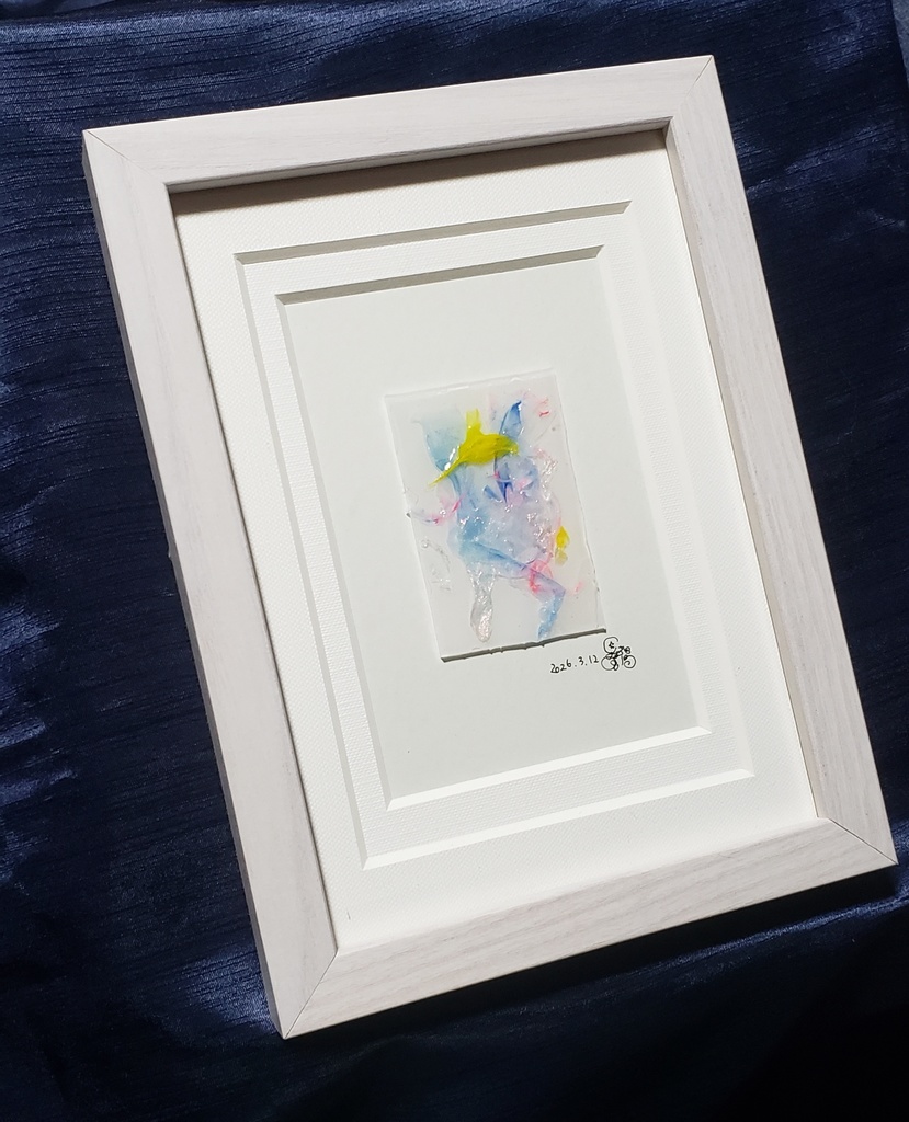 【額装作品】『石に座る光』シリーズ