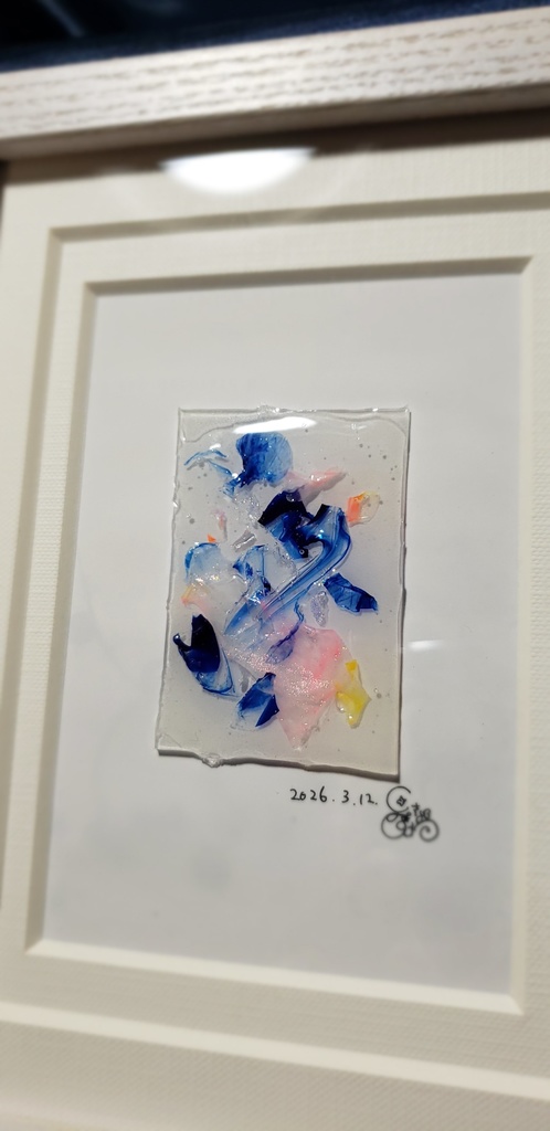 【額装作品】『石に座る光』シリーズ