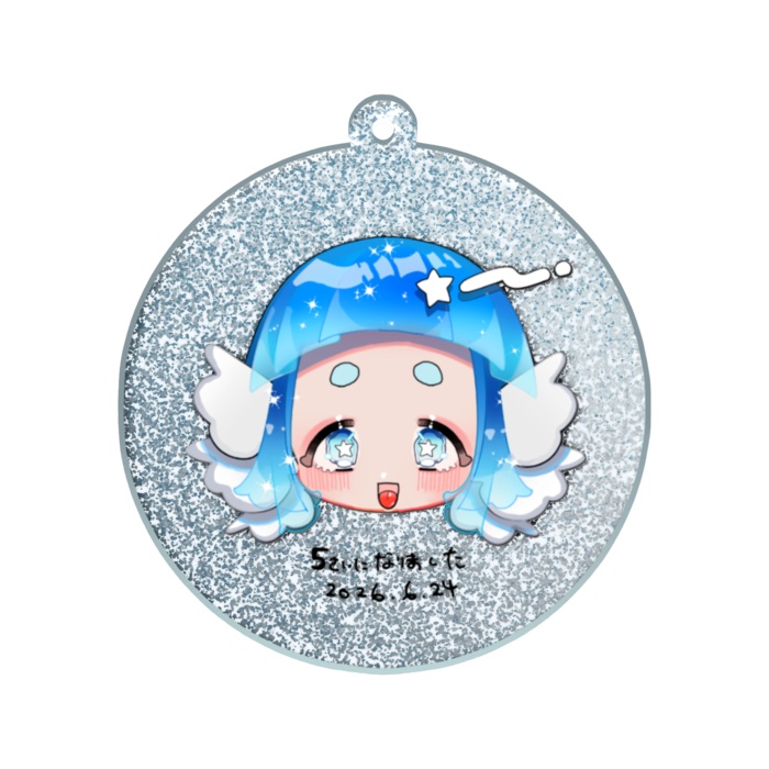 【期間限定】5さい記念グッズ【5cmミニアクキー】