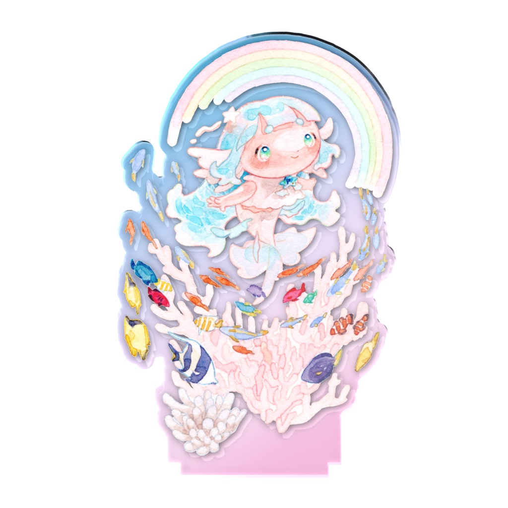 【期間限定】5さい記念グッズ【10cmオーロラアクスタ】
