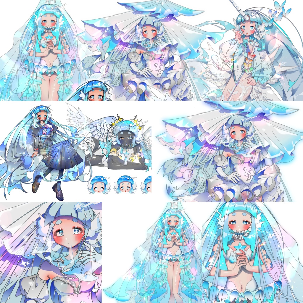 【5さい記念】イラストデータ 25点【DL販売】